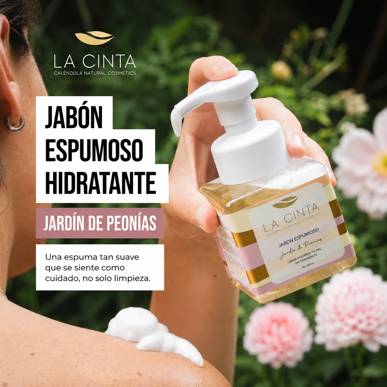 Jabón Espumoso Hidratante Caléndula