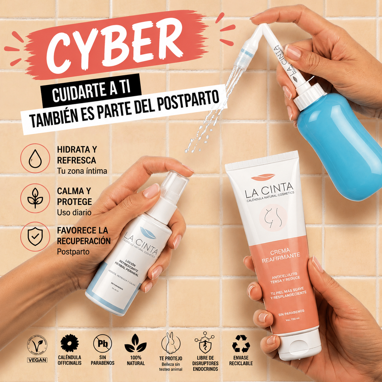 Kit Esenciales Postparto + Envío Gratis