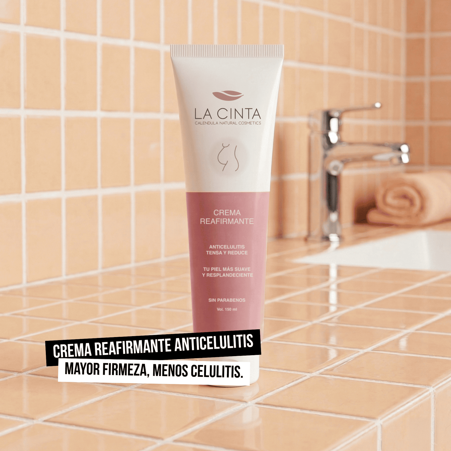 CREMA DE CUERPO REAFIRMANTE ANTICELULITIS CALÉNDULA