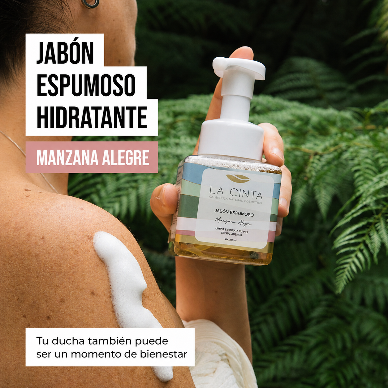 Jabón Espumoso Hidratante Caléndula