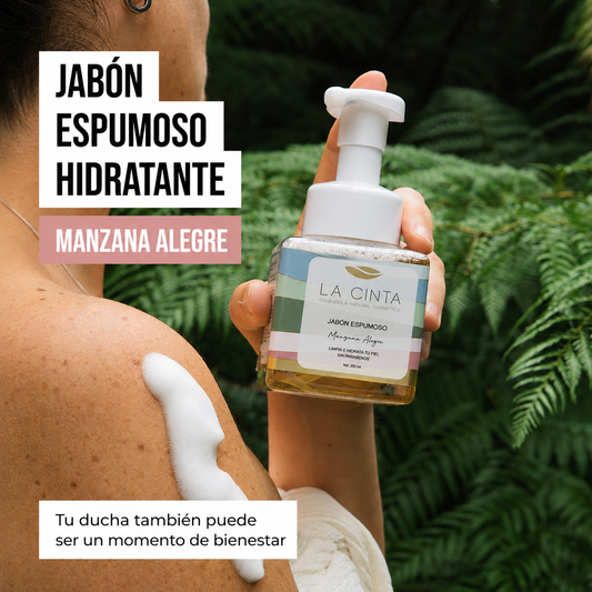 Jabón Espumoso Hidratante Caléndula  – Manzana Alegre