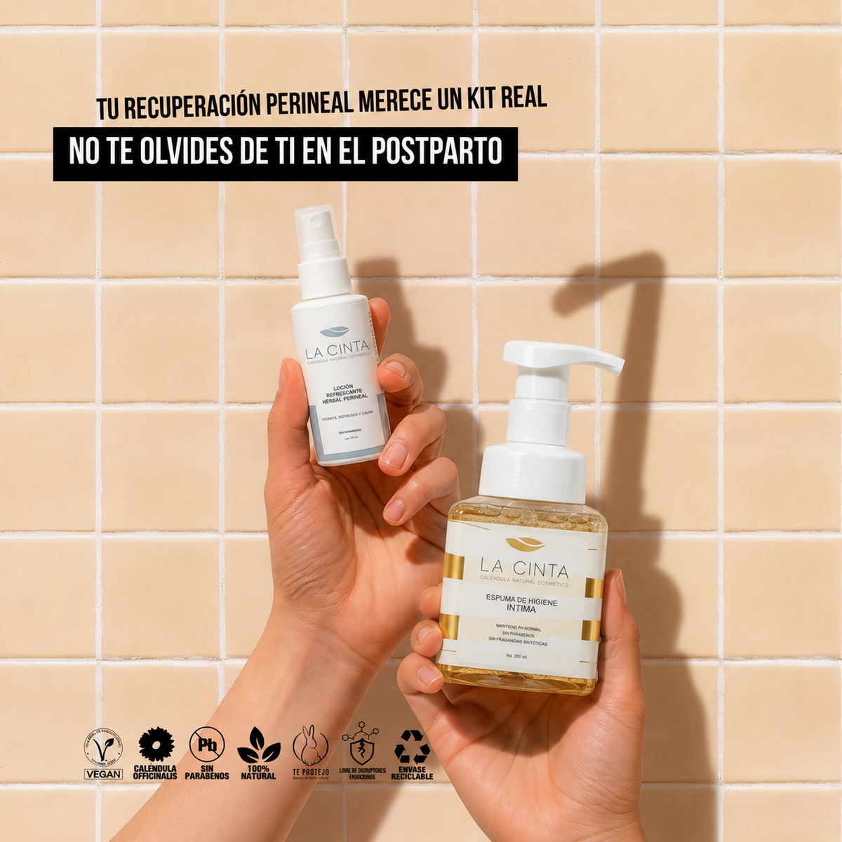 Kit Cuidado Íntimo Postparto + Envío Gratis