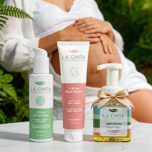 PACK CREMAS DE EMBARAZO & POSTPARTO + JABÓN ESPUMOSO HIDRATANTE DE REGALO + ENVÍO GRATIS