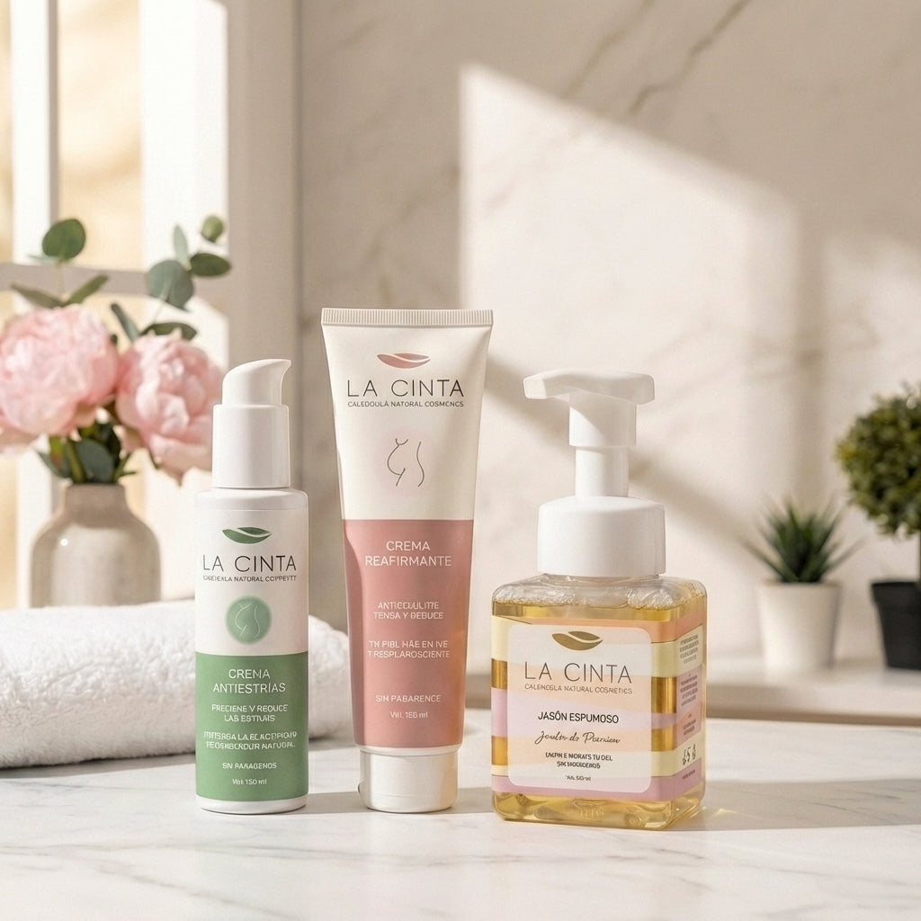 PACK CREMAS DE EMBARAZO & POSTPARTO + JABÓN ESPUMOSO HIDRATANTE DE REGALO + ENVÍO GRATIS